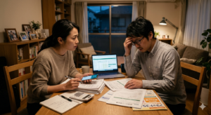 住宅ローンいついて悩むサムネイル